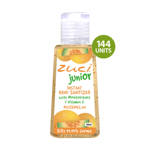 Zuci Junior Instant Hand Sanitizer (Musk Melon - 30 ml) - 144 units