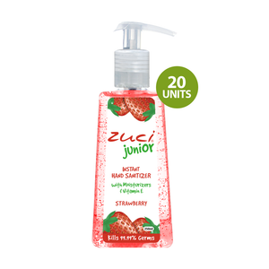 Zuci Junior Instant Hand Sanitizer (Strawberry - 250 ml) - 20 units