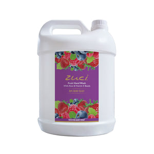 Zuci Fruit Hand Wash Ripe Berry Blast - 5 ltr.