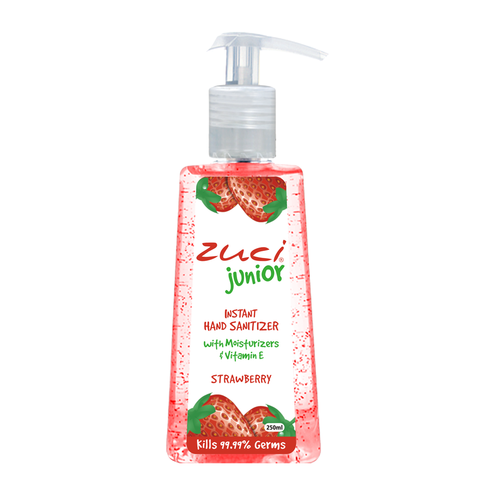 Zuci Junior Instant Hand Sanitizer (Strawberry - 250 ml)