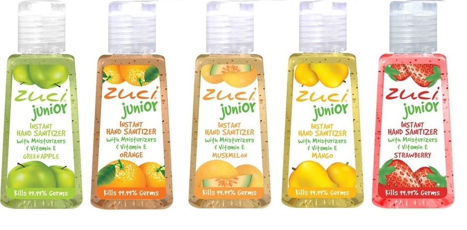 Zuci Junior Instant Hand Sanitizer (Assorted Variants - 30 ml) - 12 units